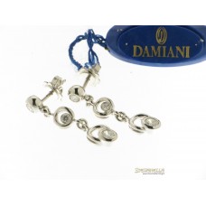 DAMIANI orecchini Trilogy oro bianco e diamanti ct.0,62 new